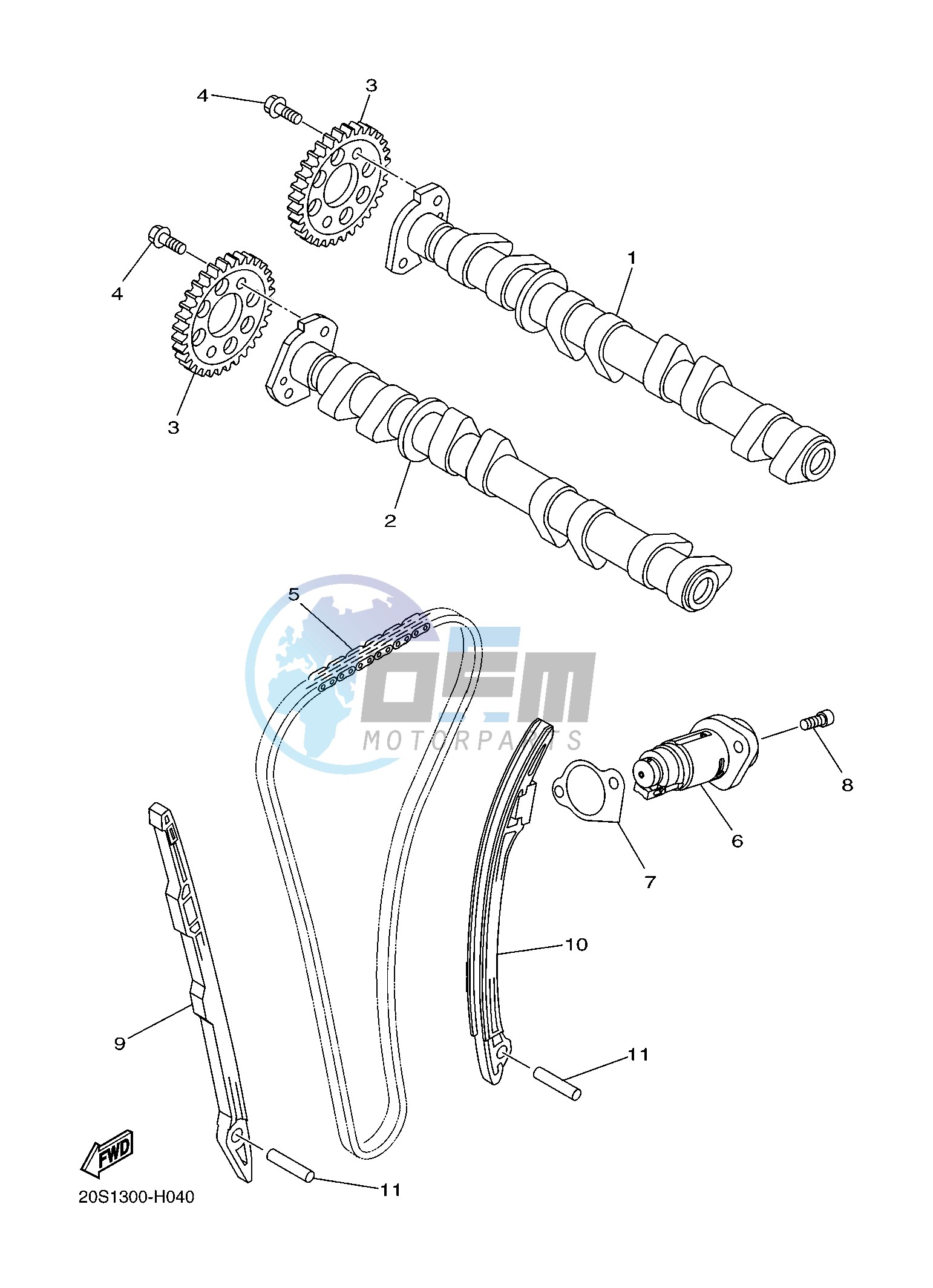 CAMSHAFT & CHAIN