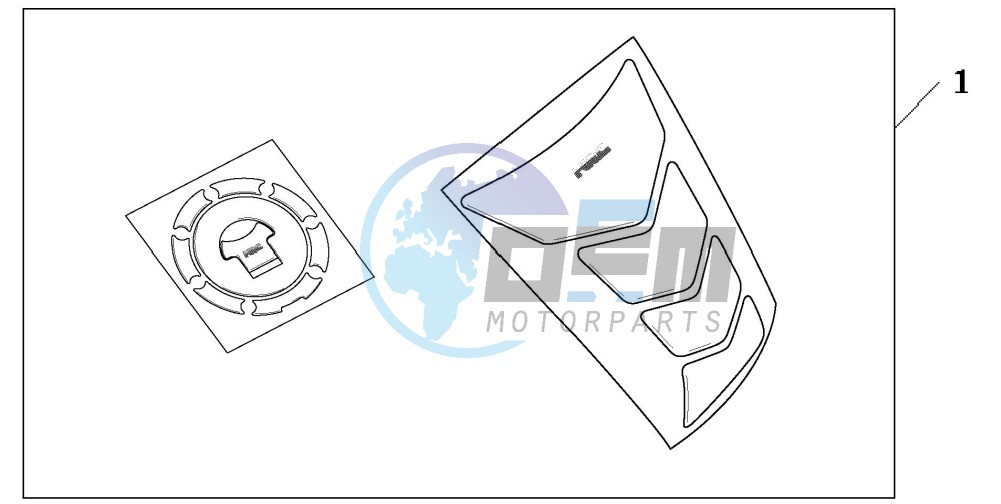 TANKPAD / FUEL LID COVER