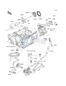 ZG 1400 A [CONCOURS 14 ABS] (8F-9F) A9F drawing OIL PUMP_OIL FILTER