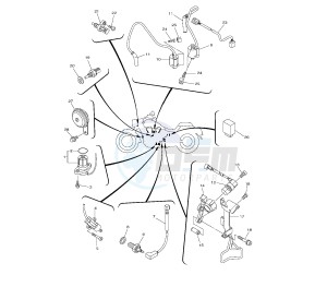 XVS A MIDNIGHT STAR 950 drawing ELECTRICAL DEVICES