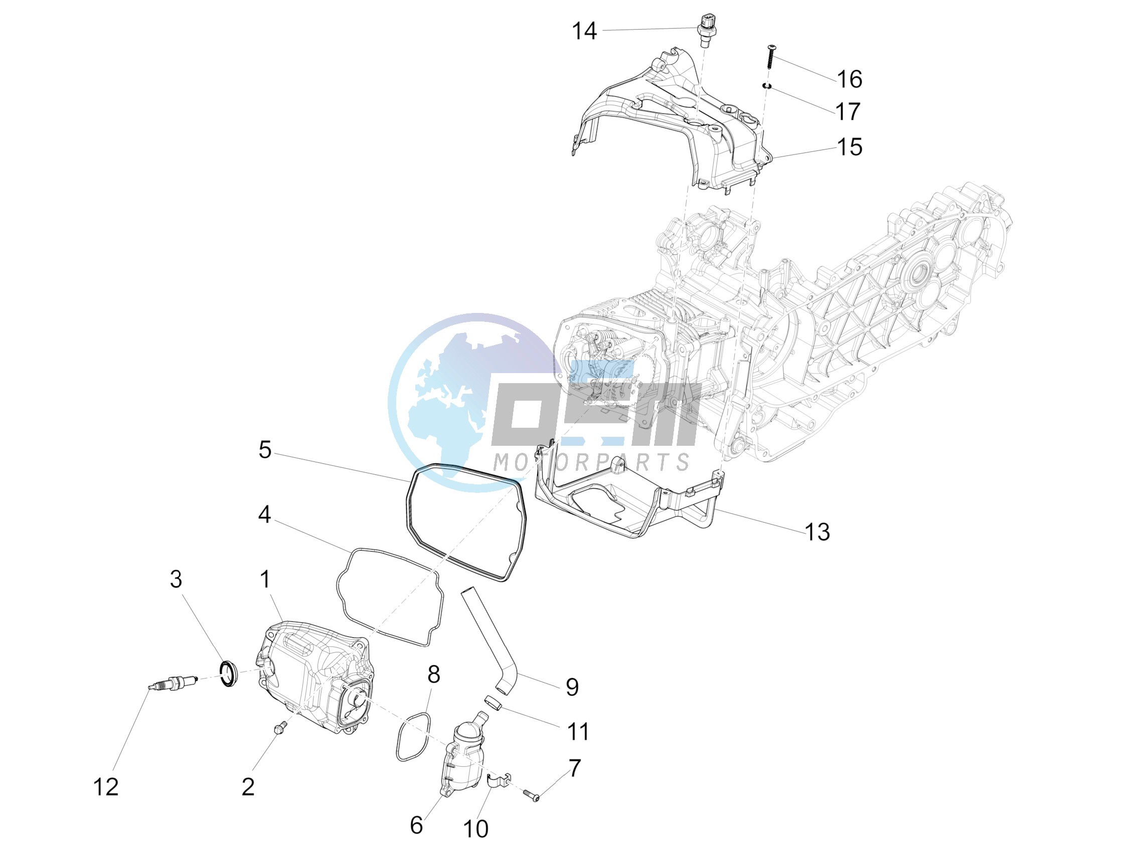 Cylinder head cover