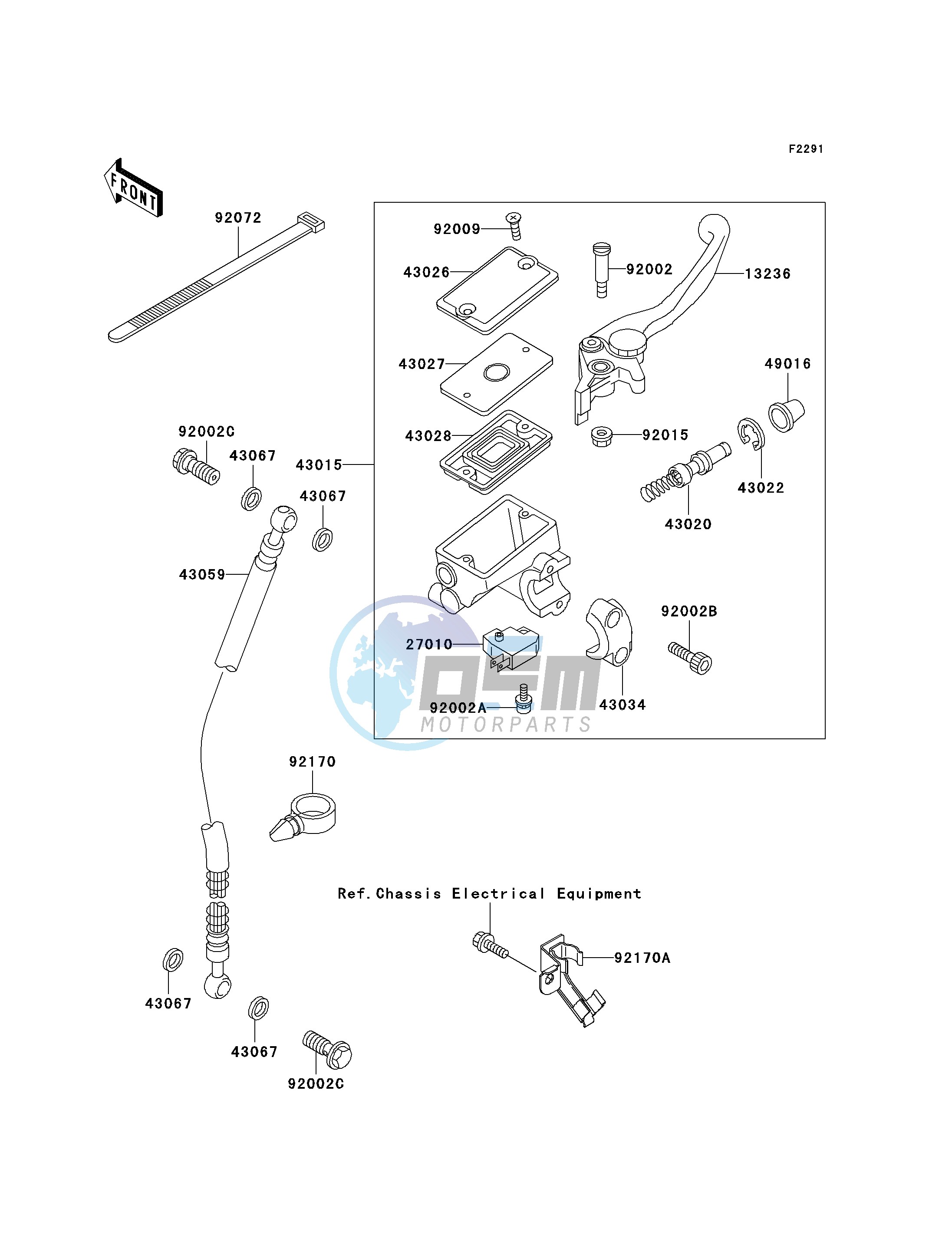 FRONT MASTER CYLINDER