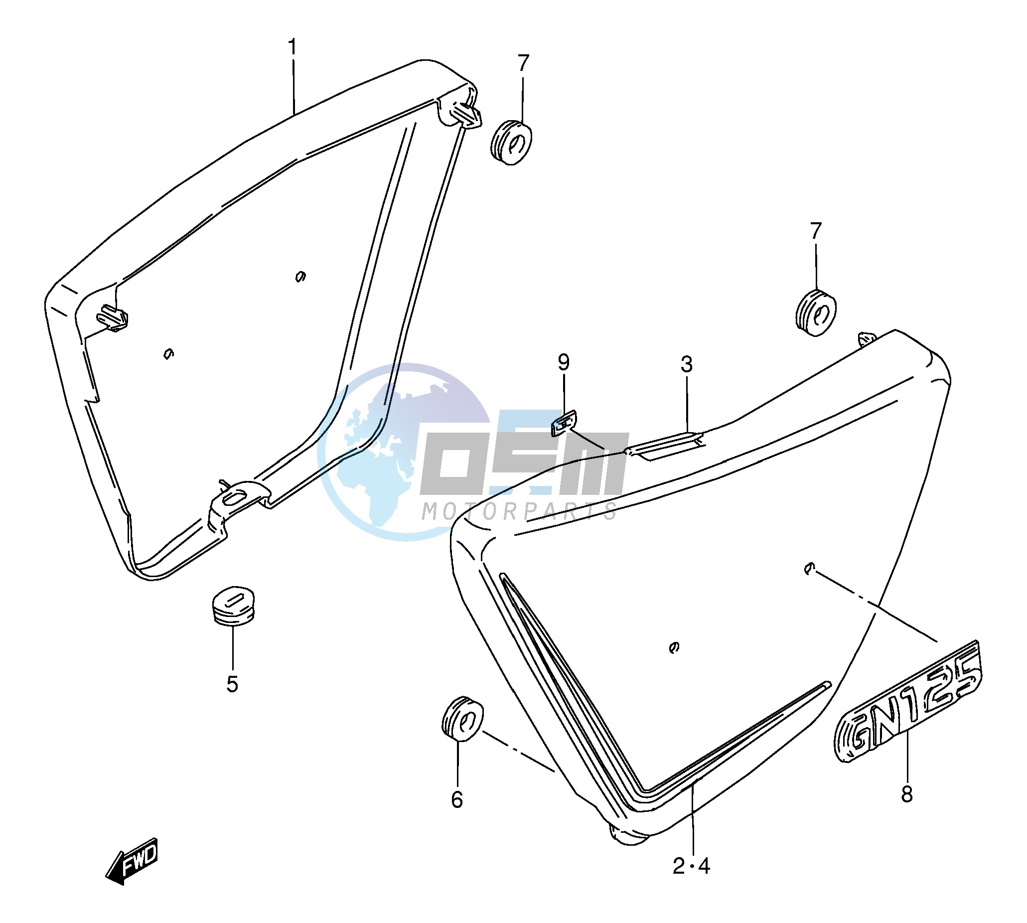 FRAME COVER (MODEL Z)