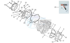 RXV-SXV 450-550 Enduro-Supermotard drawing CrankCase II