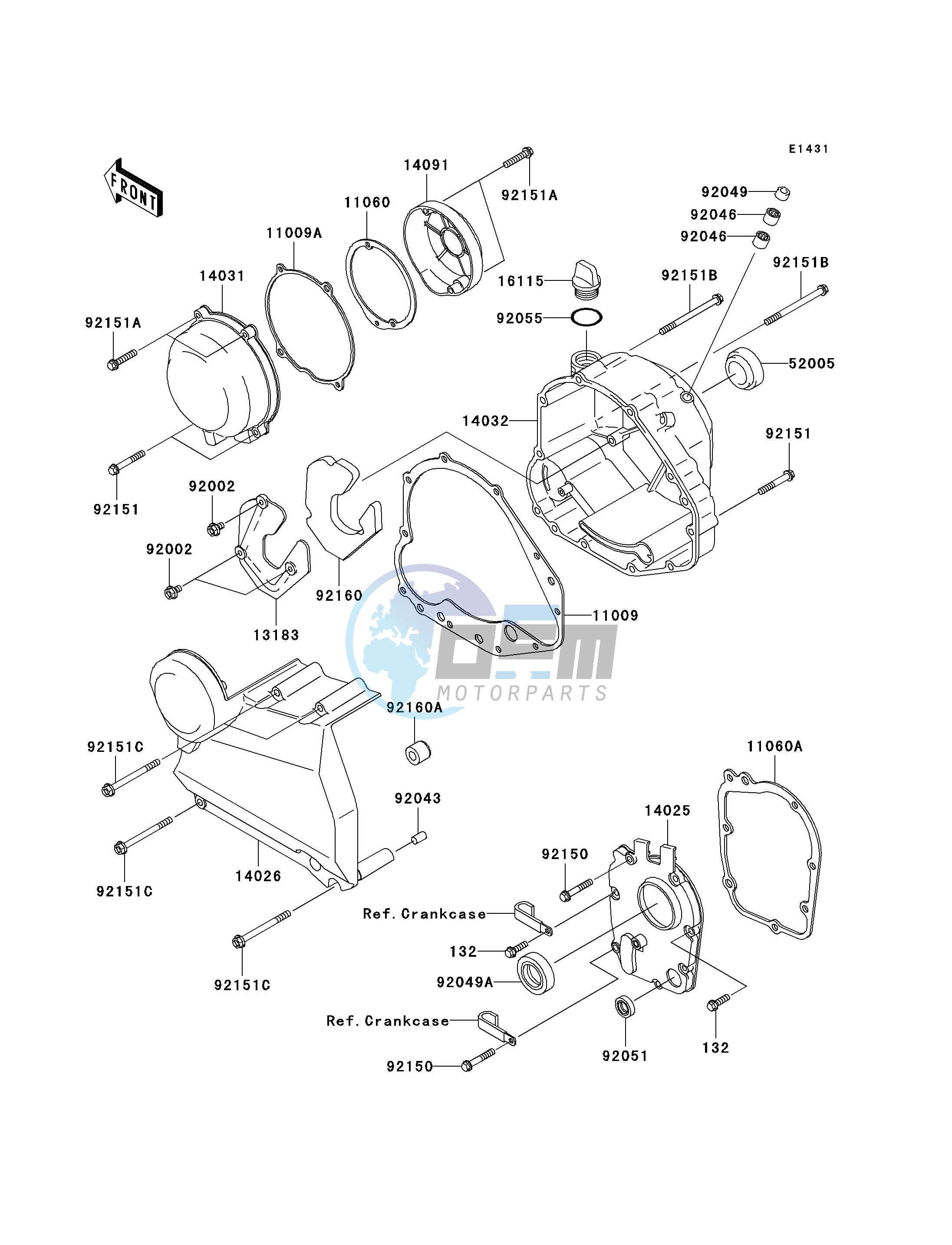 ENGINE COVER-- S- -