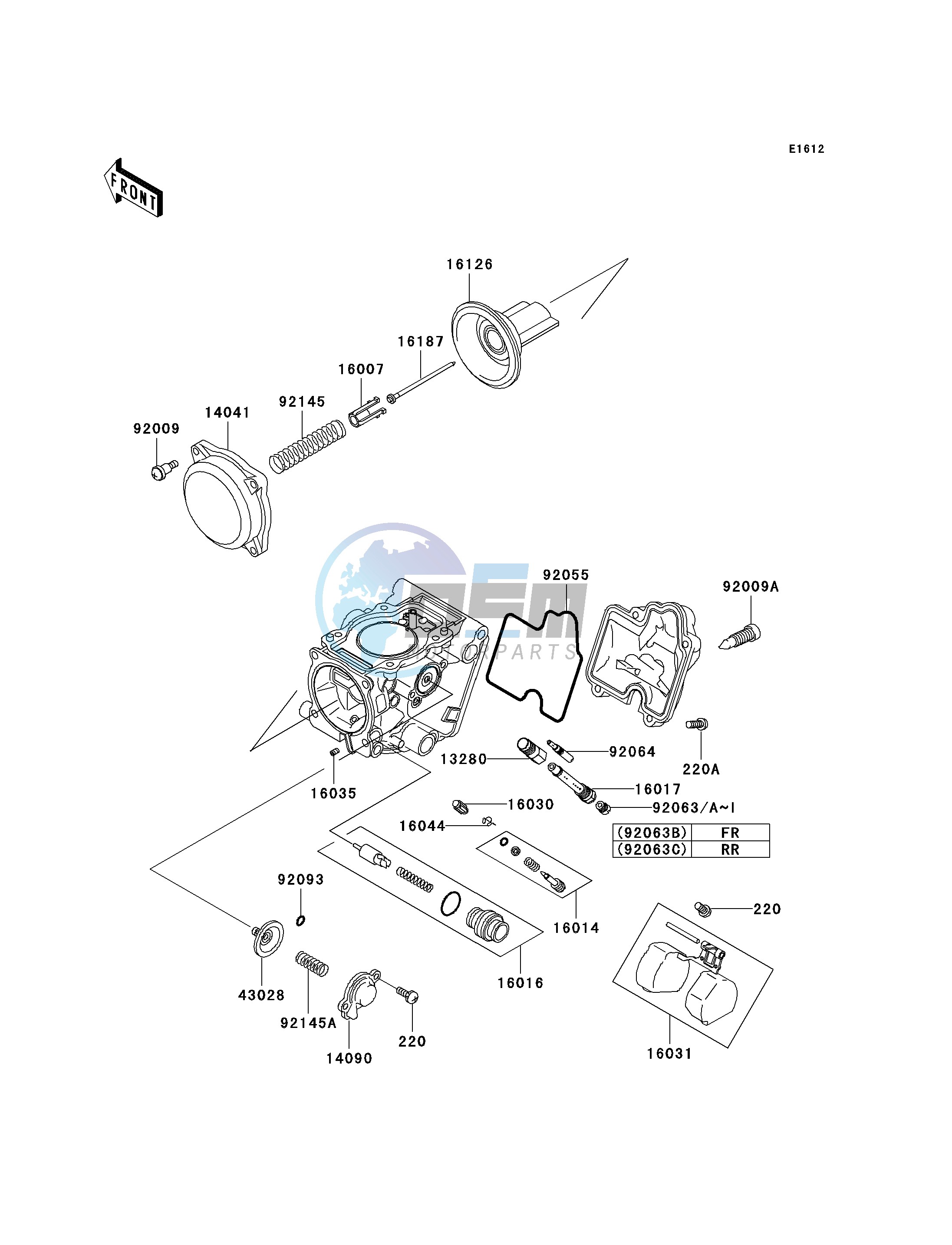 CARBURETOR PARTS