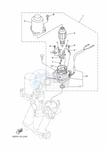 F150AETX drawing TILT-SYSTEM-2