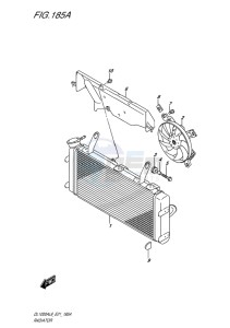 DL1000 ABS V-STROM EU drawing RADIATOR