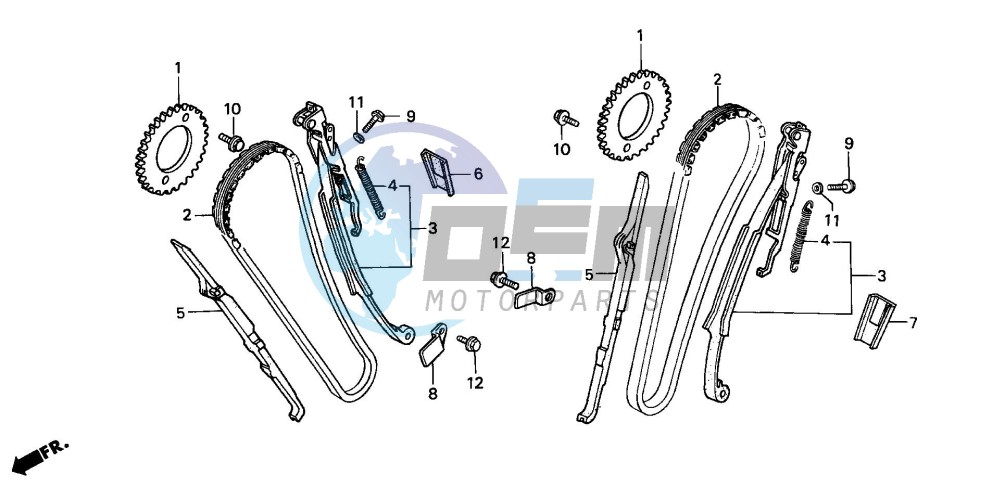 CAM CHAIN/TENSIONER