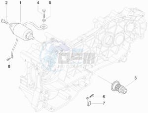 Liberty 125 4t 2v ie ptt (I) Italy drawing Starter - Electric starter