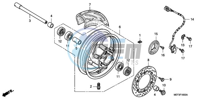 FRONT WHEEL