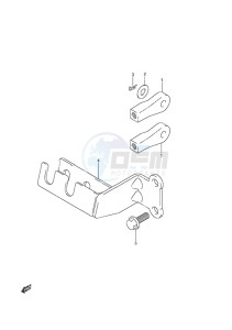 DF 9.9A drawing Remocon Cable Holder w/Remote Control