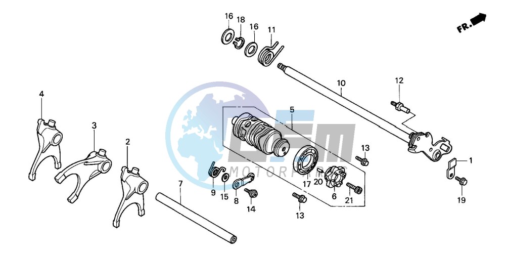 GEARSHIFT DRUM