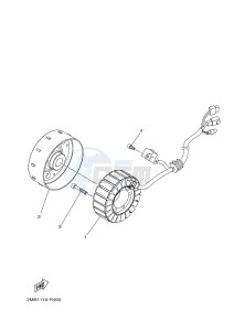 YXE700E YXE70WPXG WOLVERINE R-SPEC EPS (2MB3) drawing GENERATOR