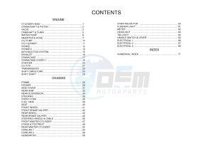 XJ6F ABS 600 DIVERSION F (ABS) (1DG4) drawing .6-Content