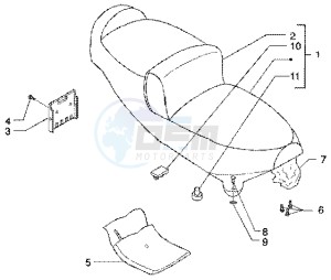 X9 180 Amalfi drawing Saddle - Tools Kit