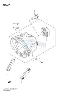 VLR1800 (E3-E28) drawing HEADLAMP