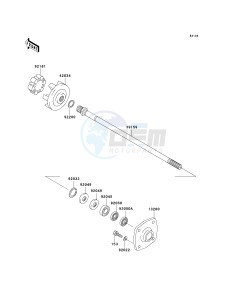 JT 1500 C [ULTRA LX] (C7F-C8F ) C8F drawing DRIVE SHAFT