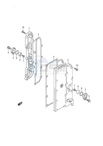 DF 250 drawing Exhaust Cover