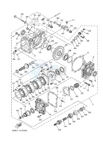 YXE700E YXE70WPHG WOLVERINE EPS CAMO (2MB9) drawing DRIVE SHAFT