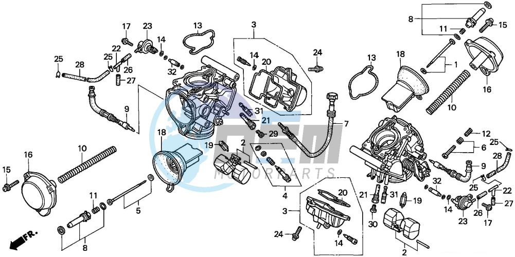 CARBURETOR (COMPONENT PARTS)