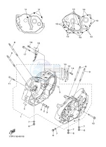 XVS950CUD-A XV950 ABS XV950 R-SPEC (BS58) drawing CRANKCASE