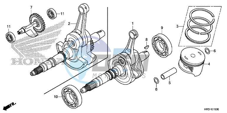 CRANKSHAFT/PISTON