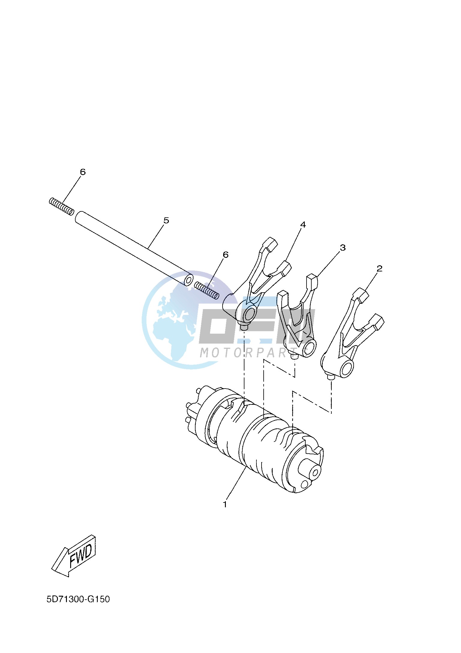 SHIFT CAM & FORK