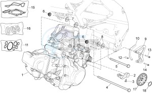 RXV 450-550 drawing Engine