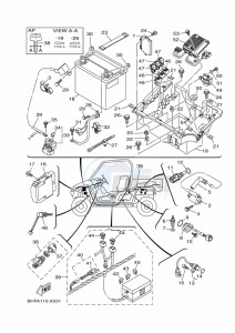 YXM700E YX70MPN (BHF8) drawing ELECTRICAL 1