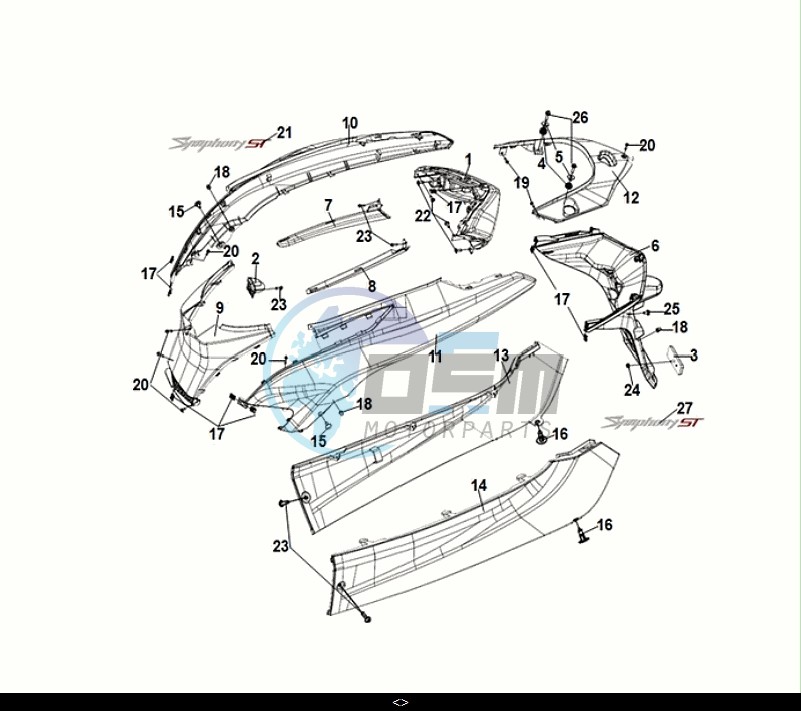 BODY COVER - TAIL LIGHT