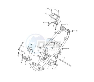 YQ AEROX 50 drawing FRAME