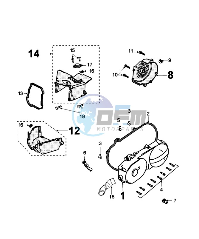 CRANKCASE COVER