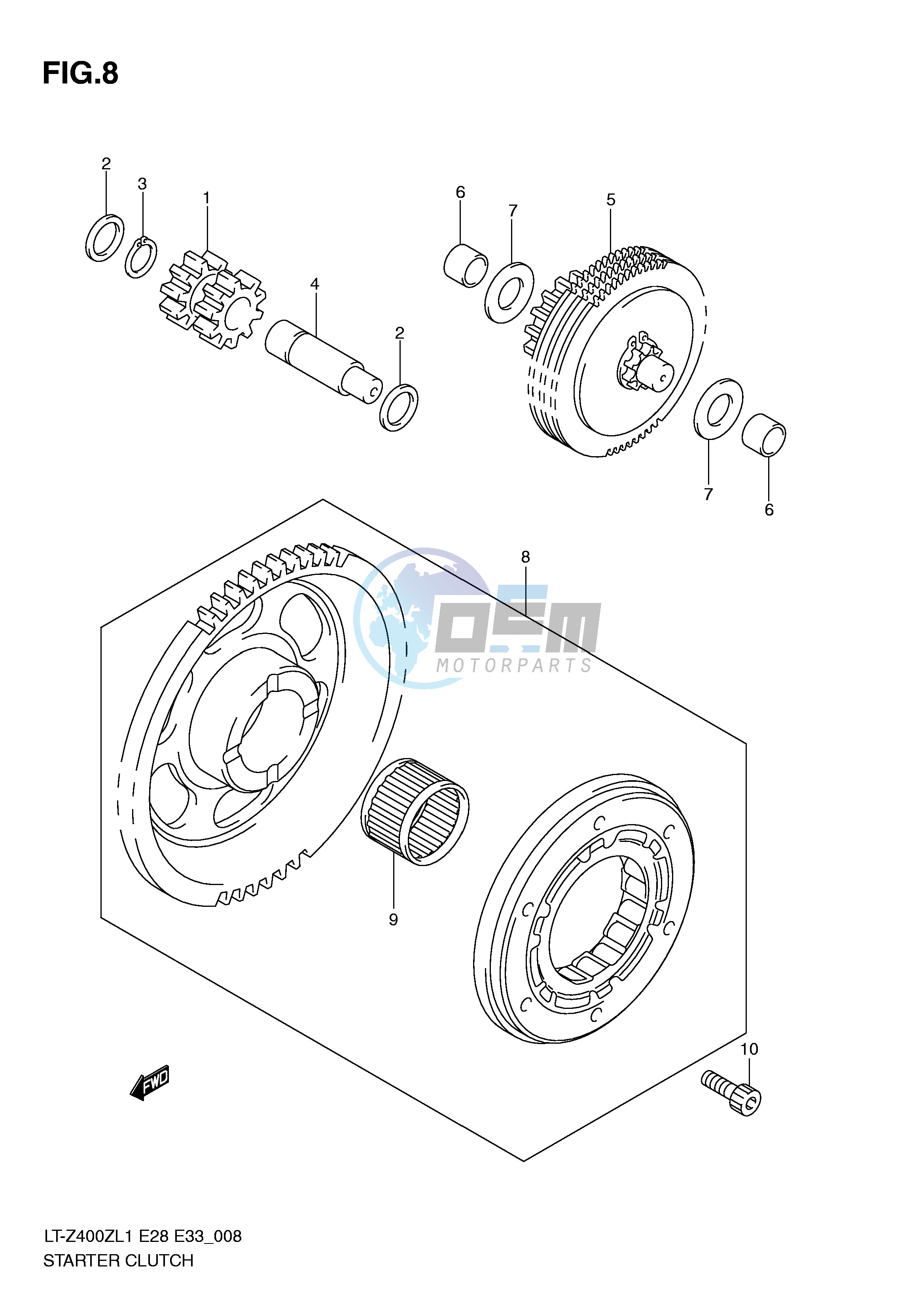 STARTER CLUTCH