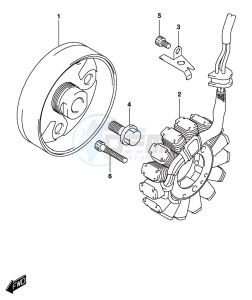 GSX-S1000F drawing GENERATOR