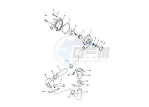 FZ6 NS 600 drawing WATER PUMP