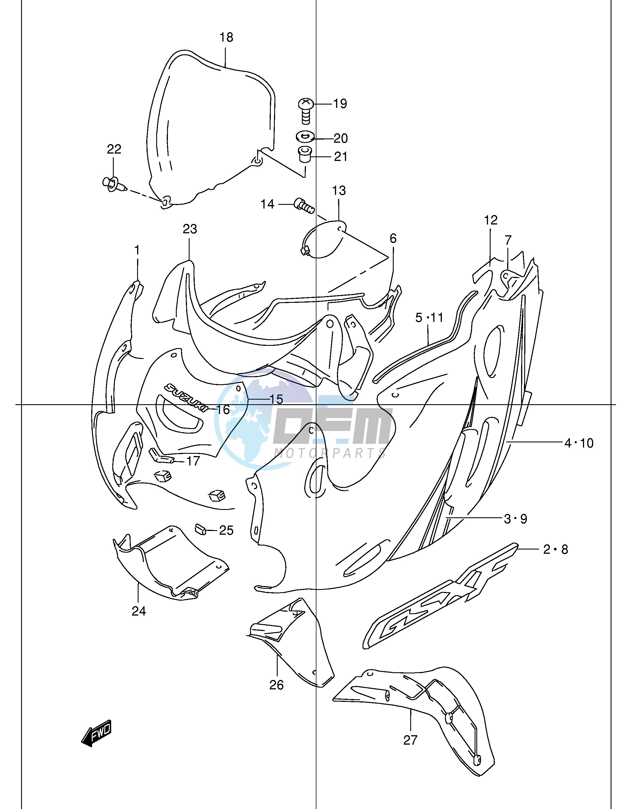 COWLING BODY (MODEL K2)