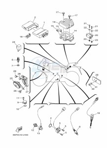 YZF250-A (B6P2) drawing ELECTRICAL 2