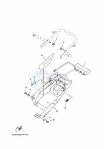 YFM700R (BCXR) drawing TAILLIGHT