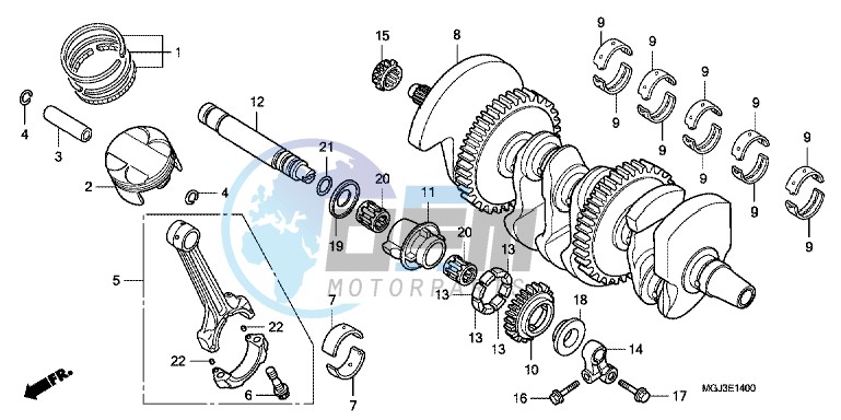 CRANKSHAFT/ PI STON