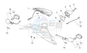 Griso V IE 850 drawing Taillight