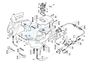 NAVIGATOR 1000 drawing FUEL TANK