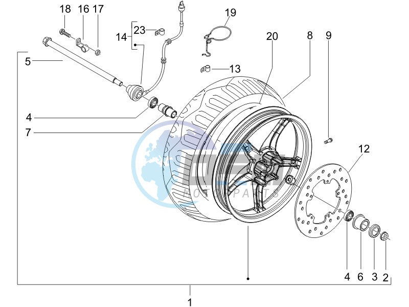 Front wheel