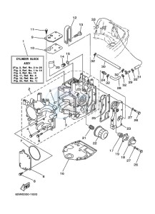 F25A drawing CYLINDER--CRANKCASE