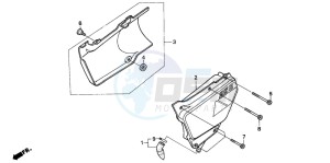 NX2502 drawing SIDE COVER