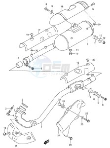 LT-A500F (E3-E28) drawing MUFFLER