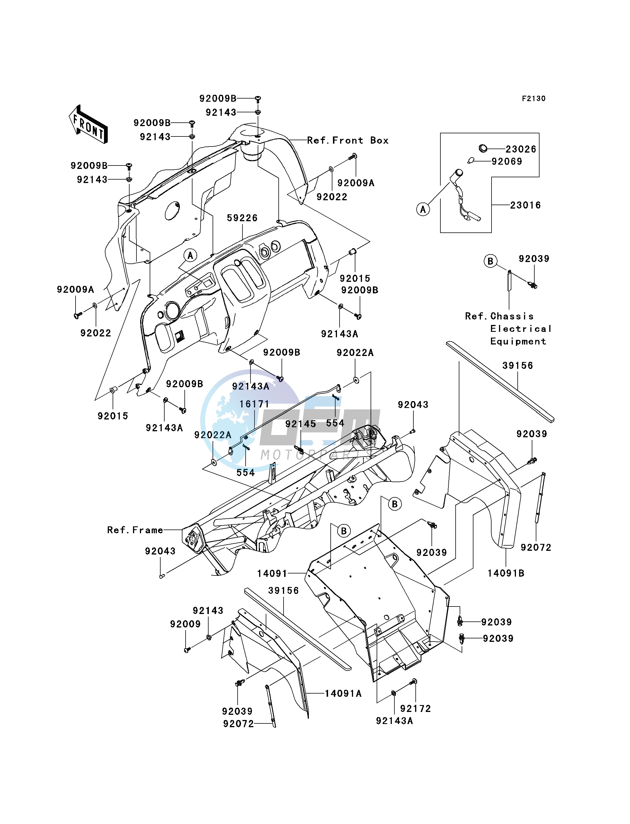 FRAME FITTINGS-- FRONT- -