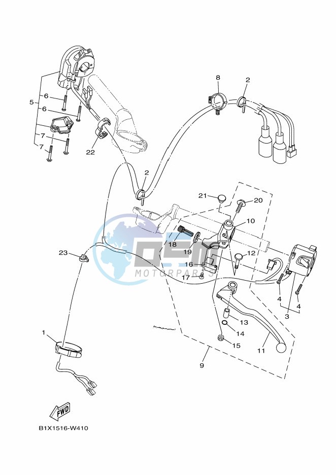 HANDLE SWITCH & LEVER