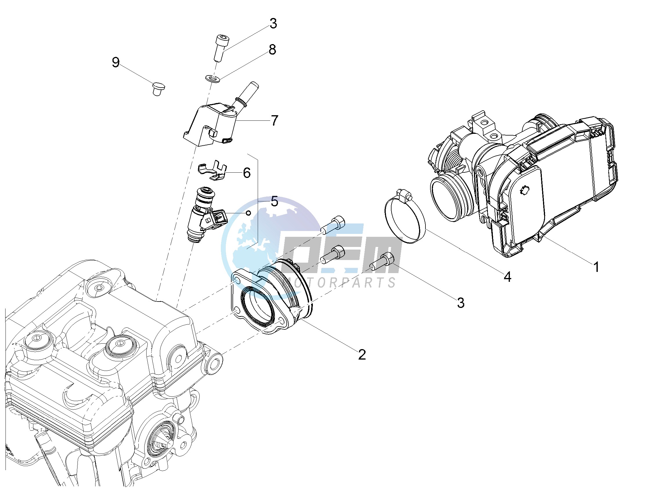 Throttle body