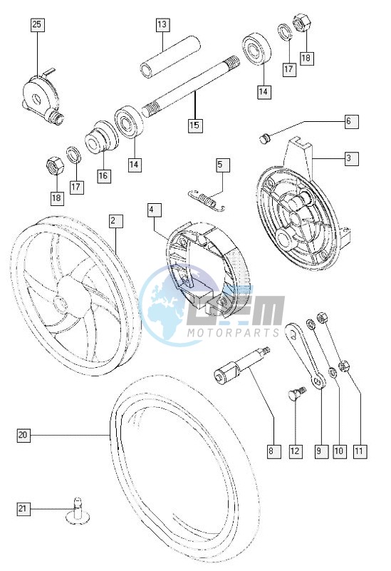 Front wheel